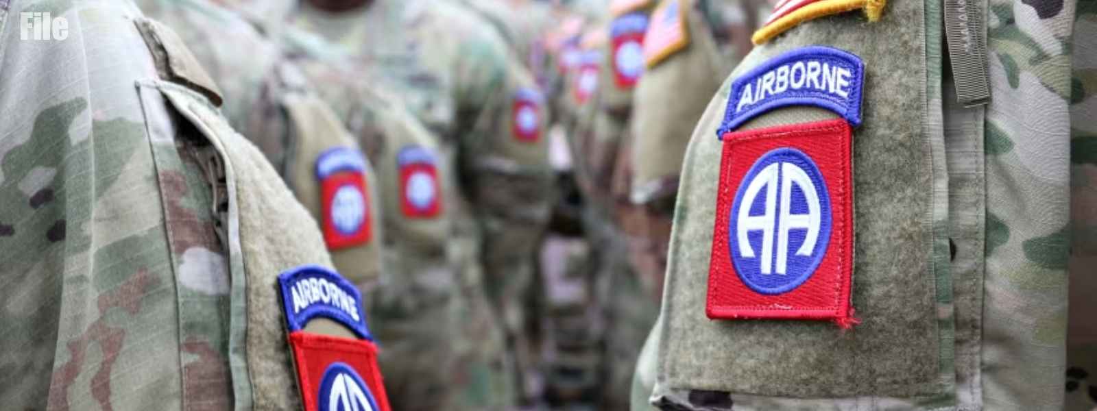 ඇමරිකානු පැරෂුට් භටයින් 1000ක් මැද පෙරදිගට